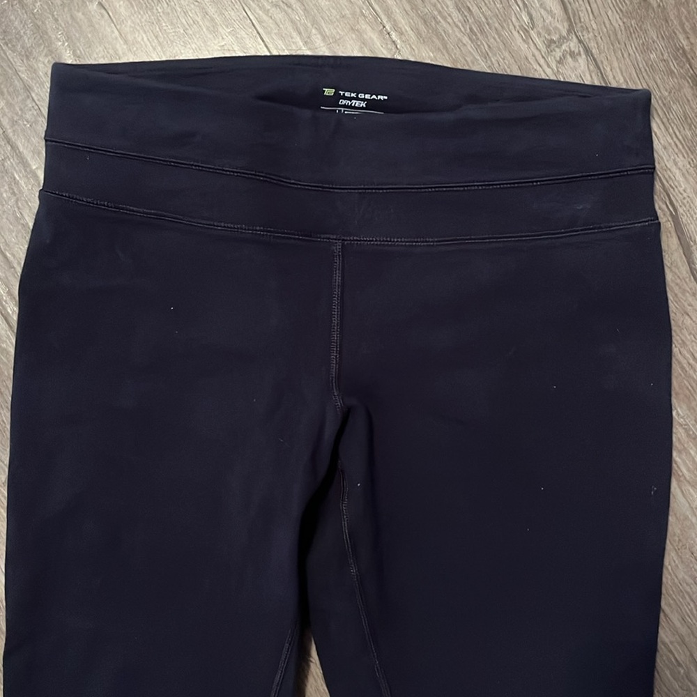 Tek Gear Navy Leggings Size L - Picture 2 of 4